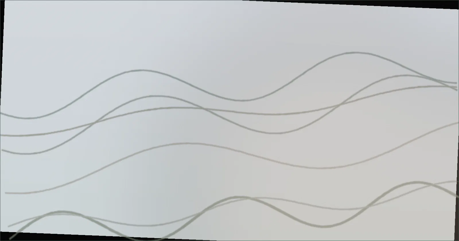 Gentle wave pattern for an article about calm gaming in a mindful routine
