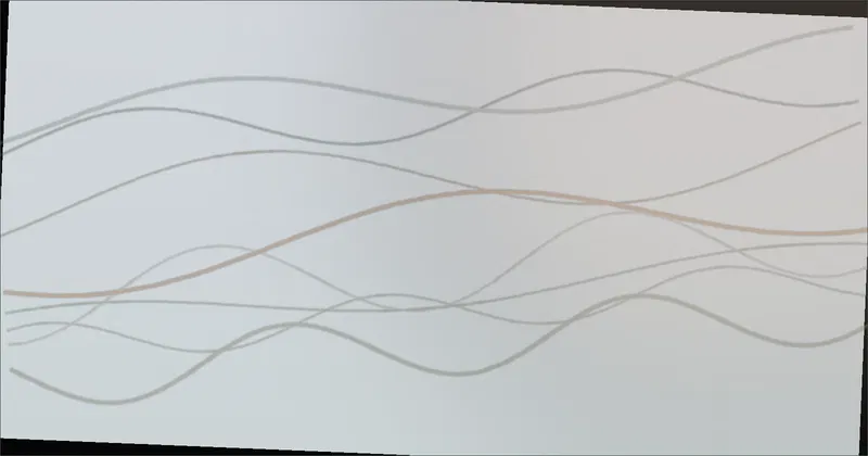 Wave pattern for an article about relaxing music in online games