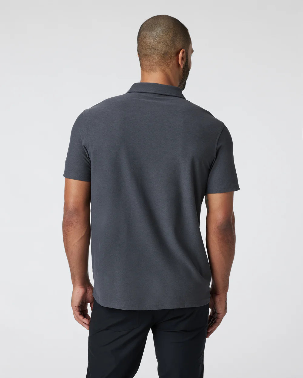 Short Sleeve Ace Button Down