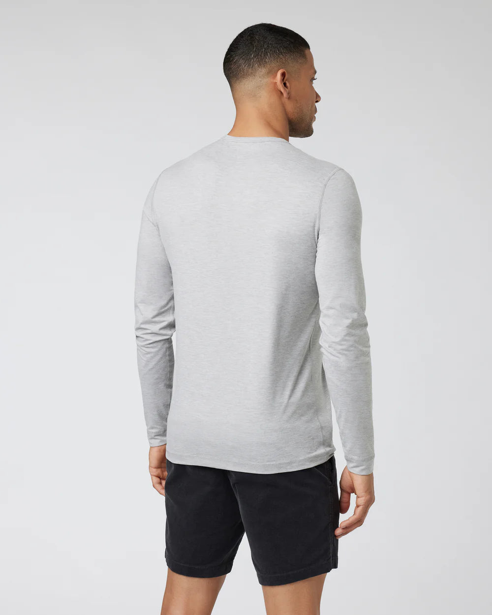 Long-Sleeve Ease Performance Henley