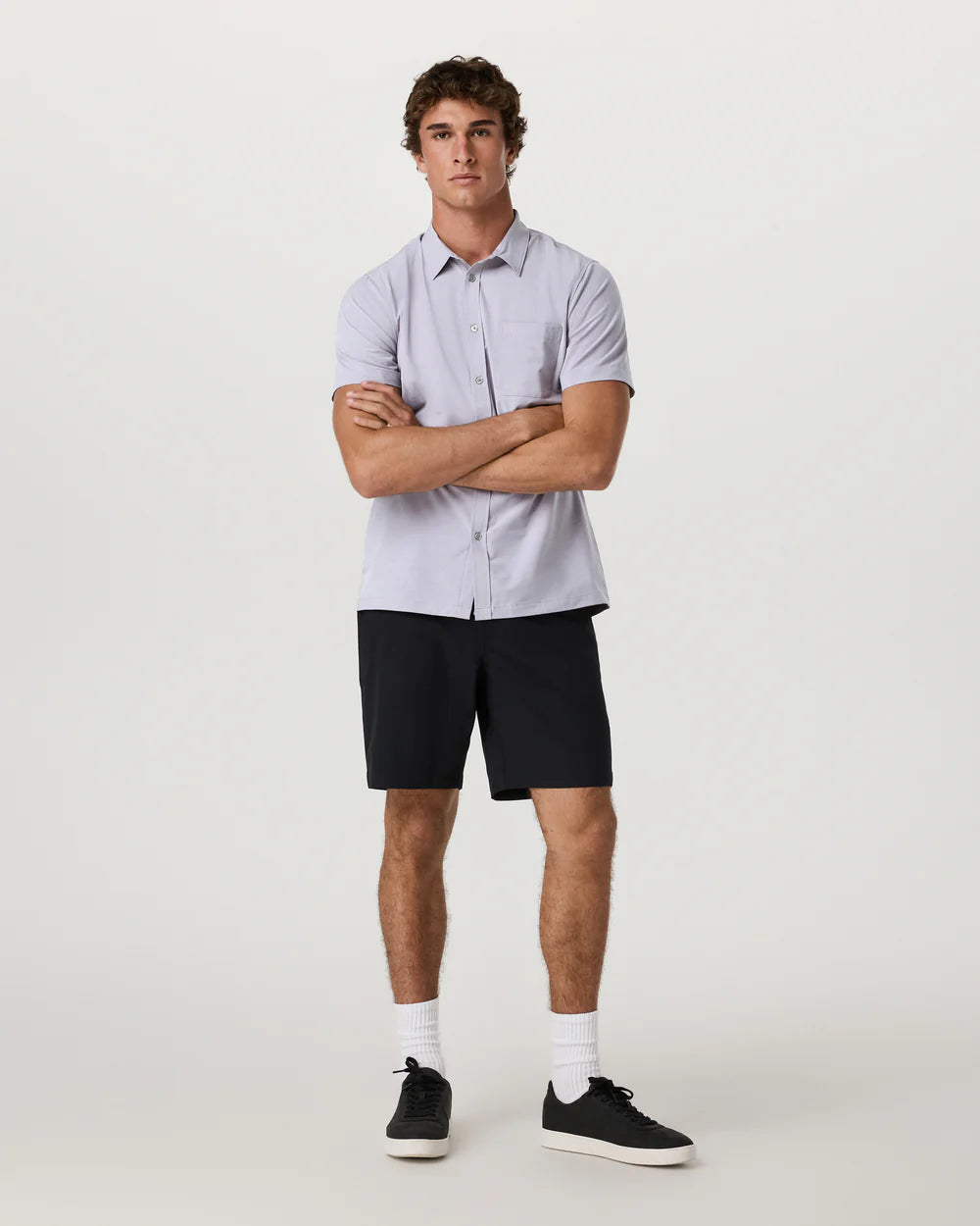 Short Sleeve Bridge Button Down