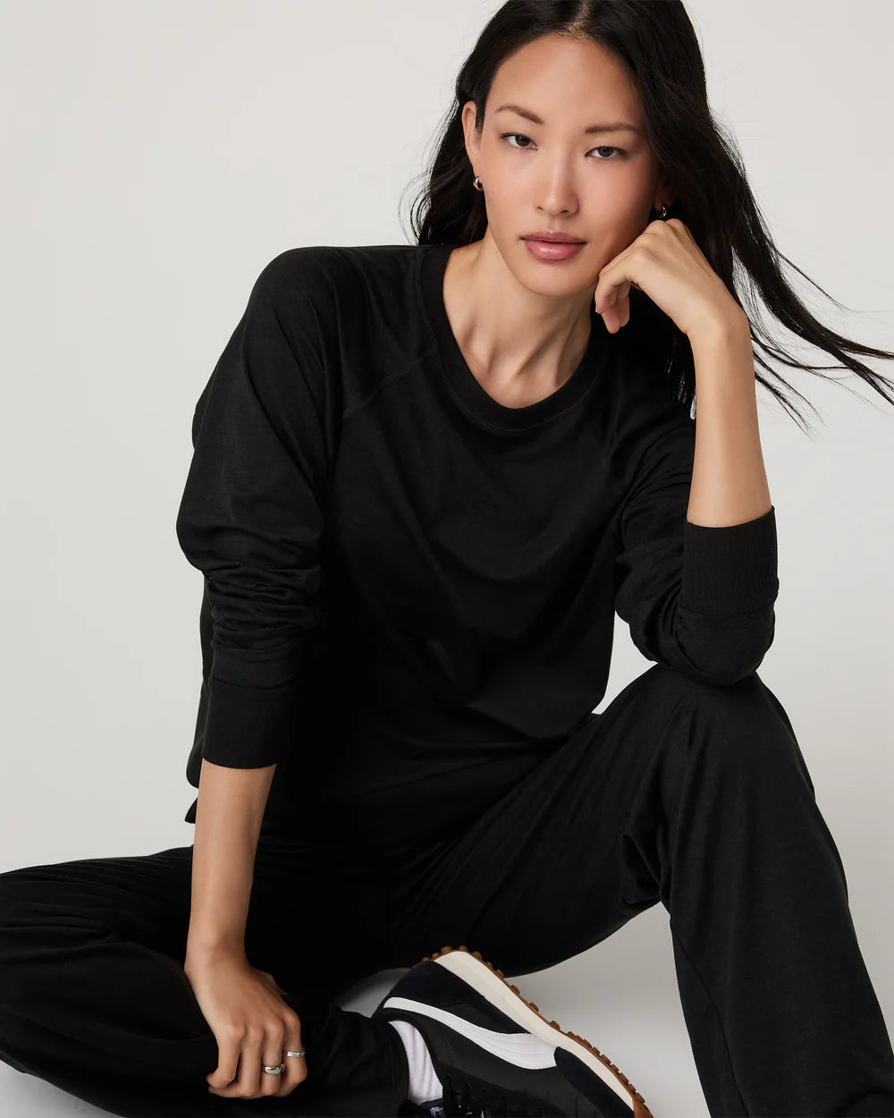 Long Sleeve Halo Crew