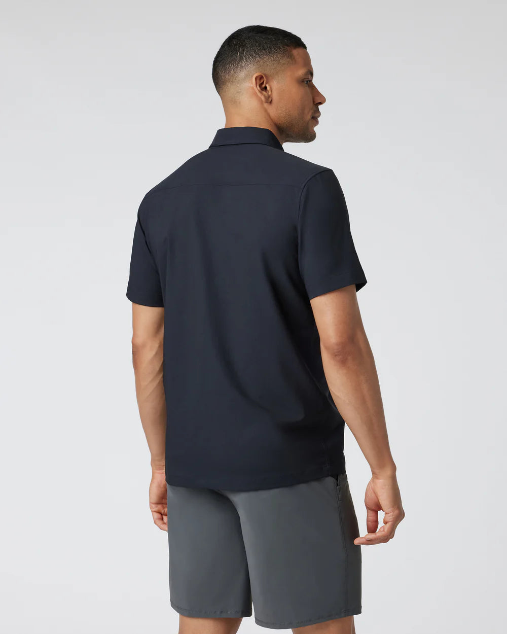 Short Sleeve Manhattan Button Down