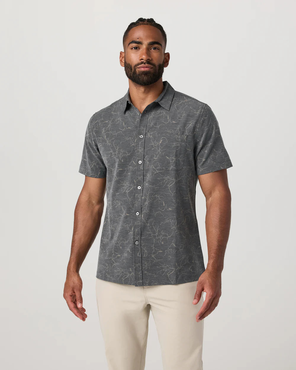 Short Sleeve Bridge Button Down