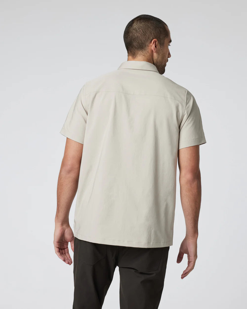 Short Sleeve Manhattan Button Down