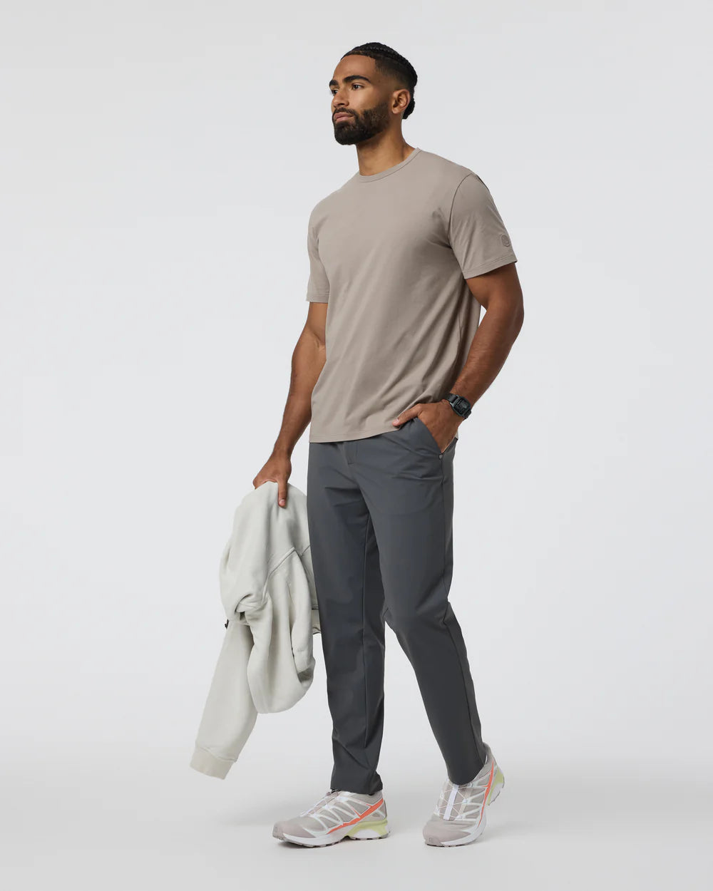 Short Sleeve Feather Tee - Relaxed Fit