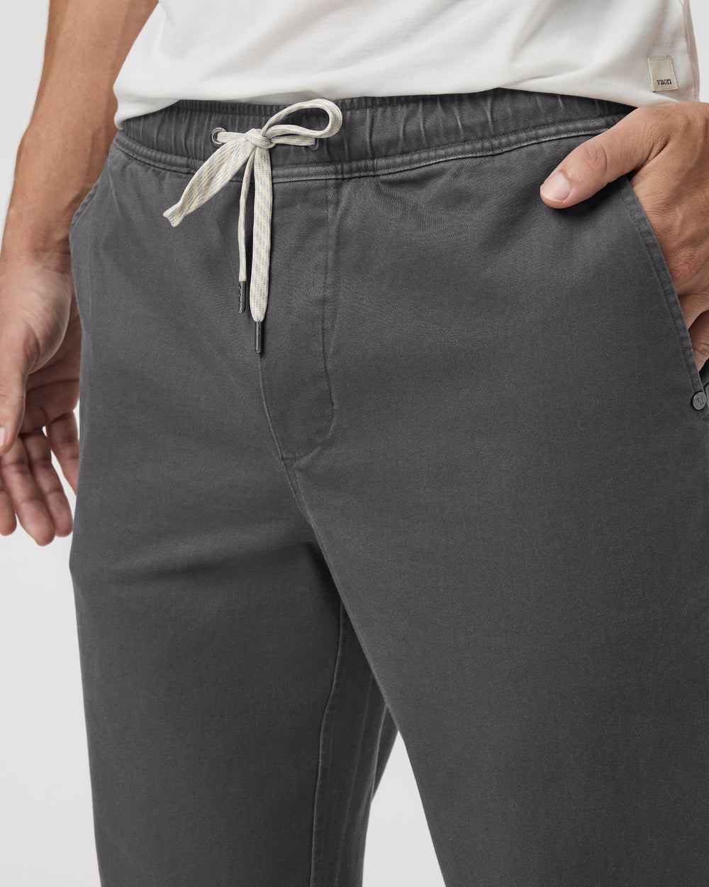 Fletcher Elastic Waist Pant Athletic Slim Fit 30