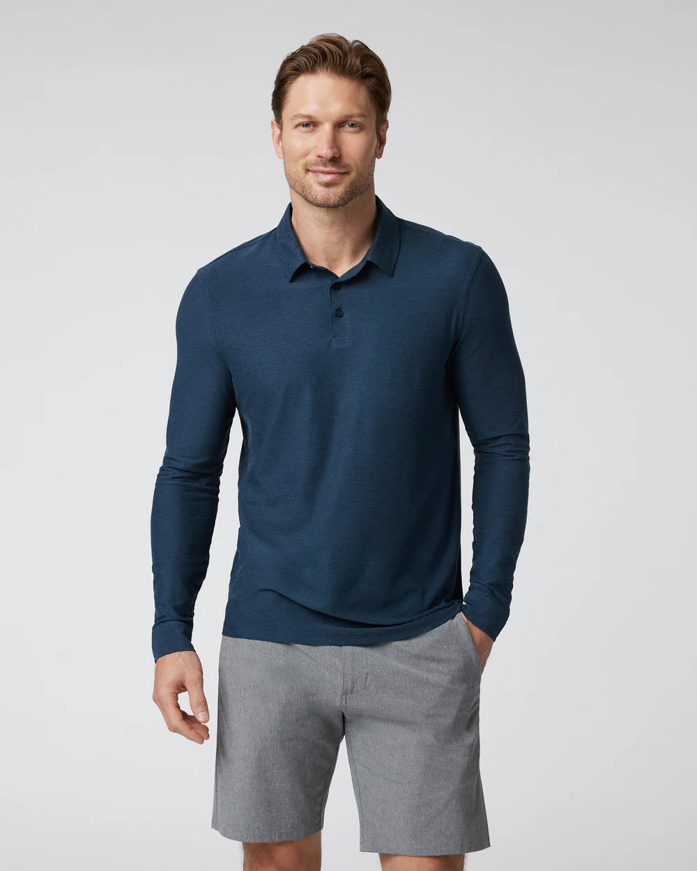 Long Sleeve Strato Tech Polo
