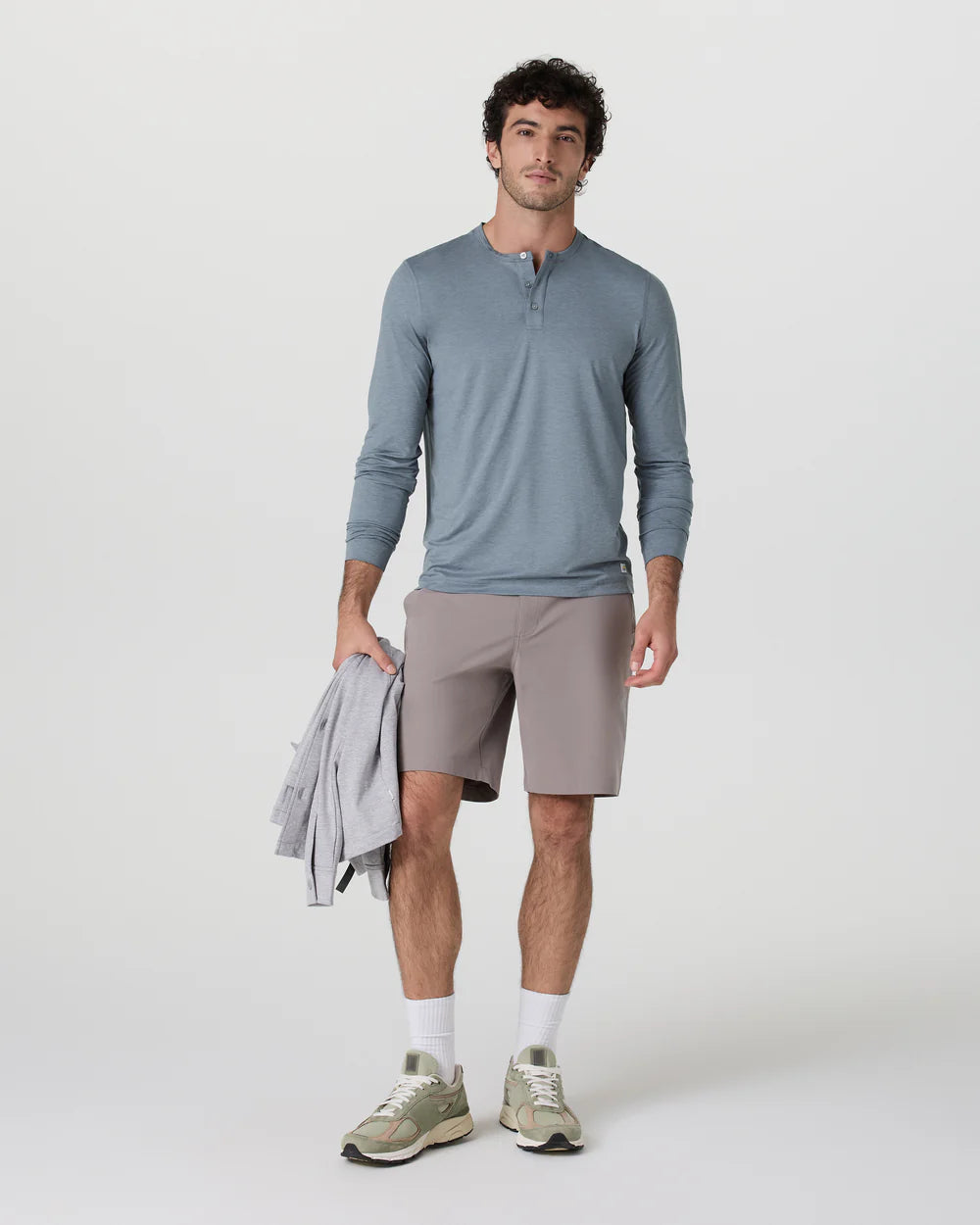 Long Sleeve Ease Performance Henley