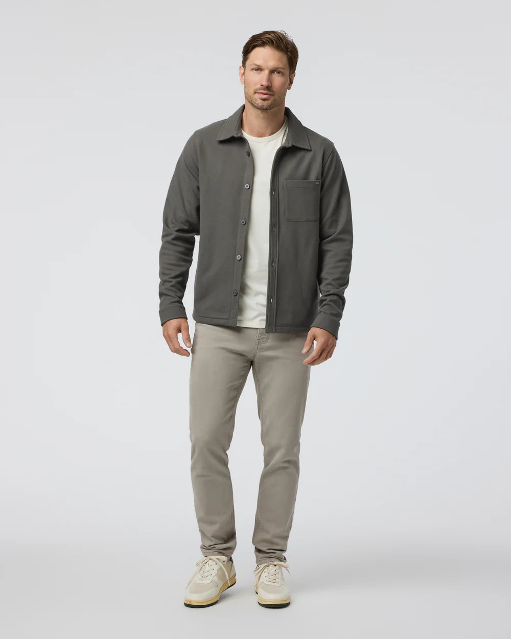 Beldon Shirt Jacket Knit Twill