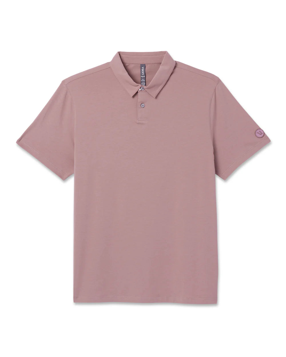 Short Sleeve Feather Polo