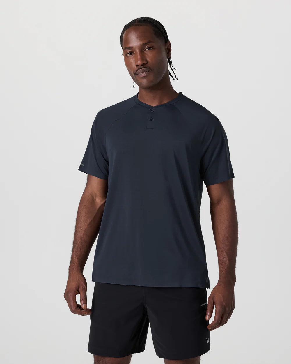 Short Sleeve Viewpoint Henley