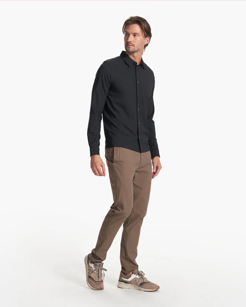 Long Sleeve Manhattan Button Down