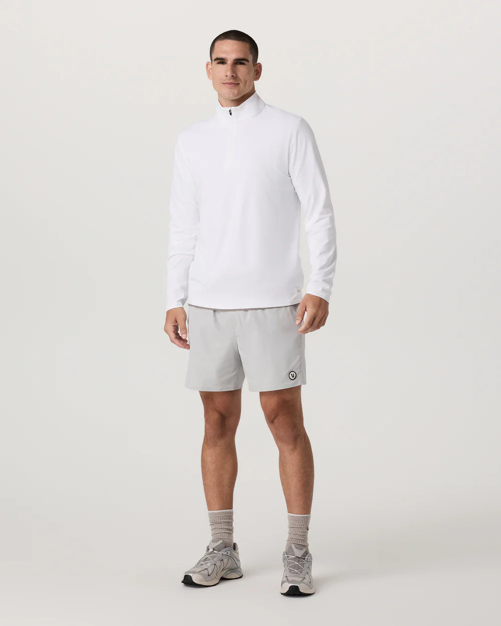 Ponto Half Zip Mock Neck