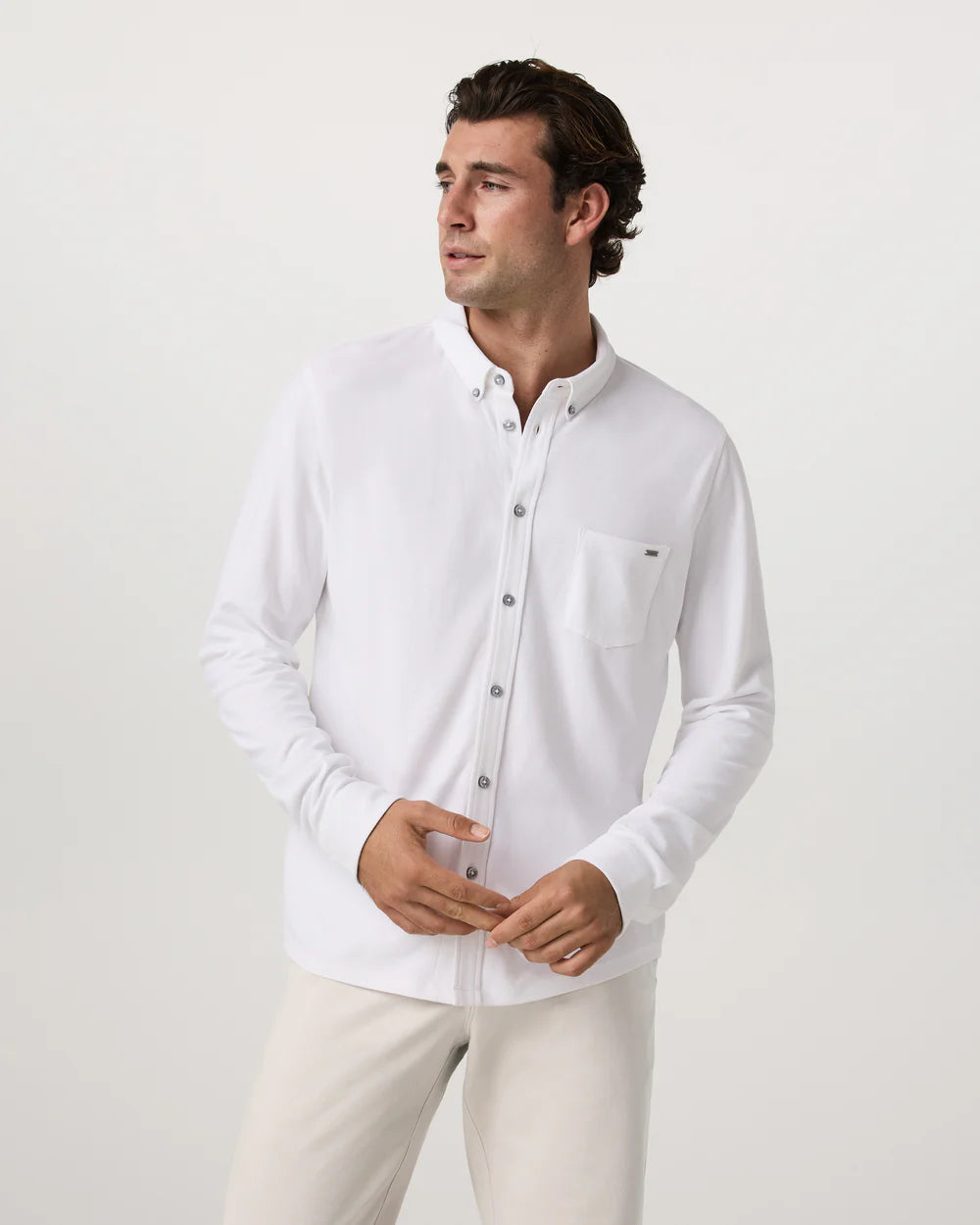 Long Sleeve Ace Button-Down