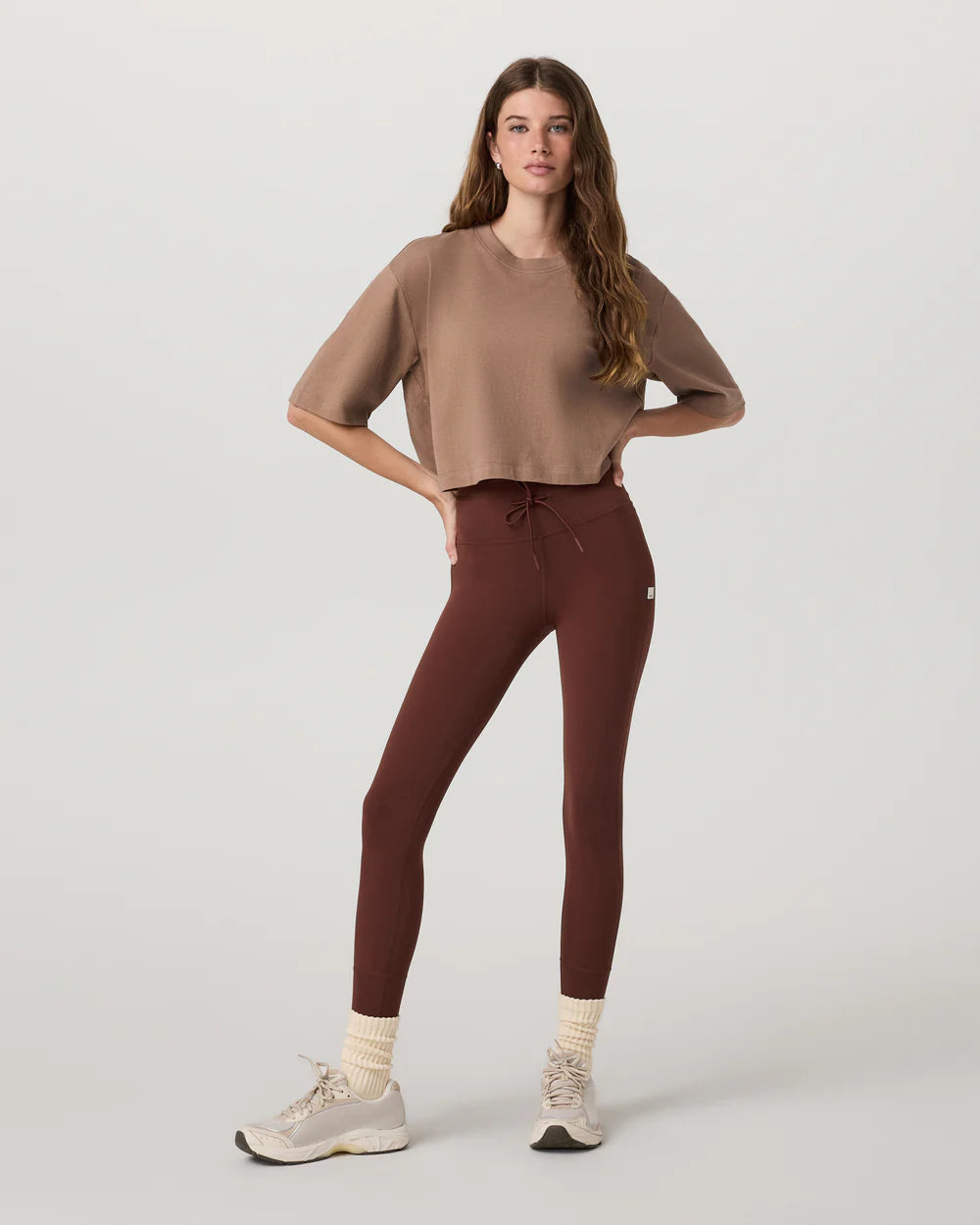 Short Sleeve Heavyweight Crop Cotton Tee