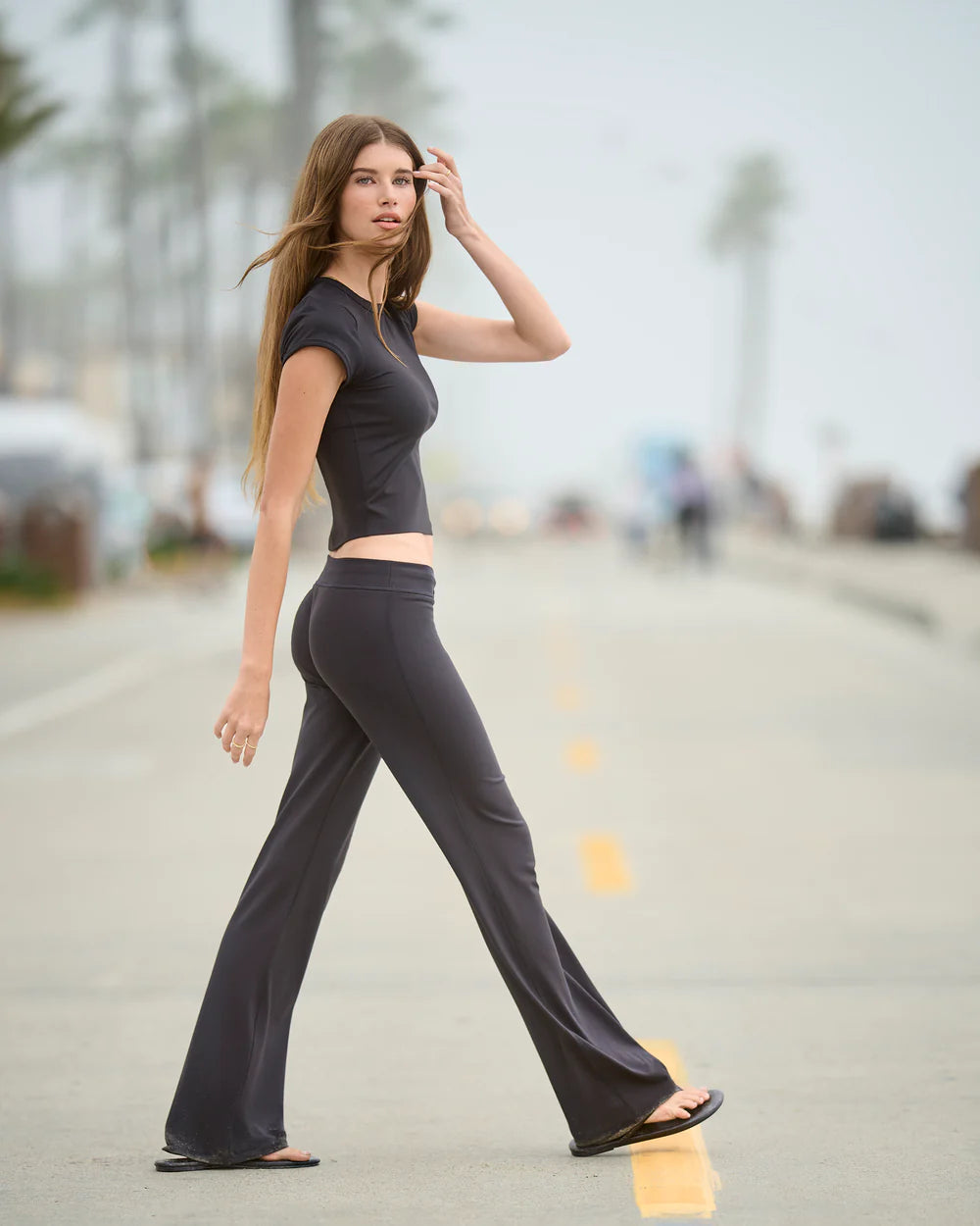 Halo Low Rise Slim Flare Pant
