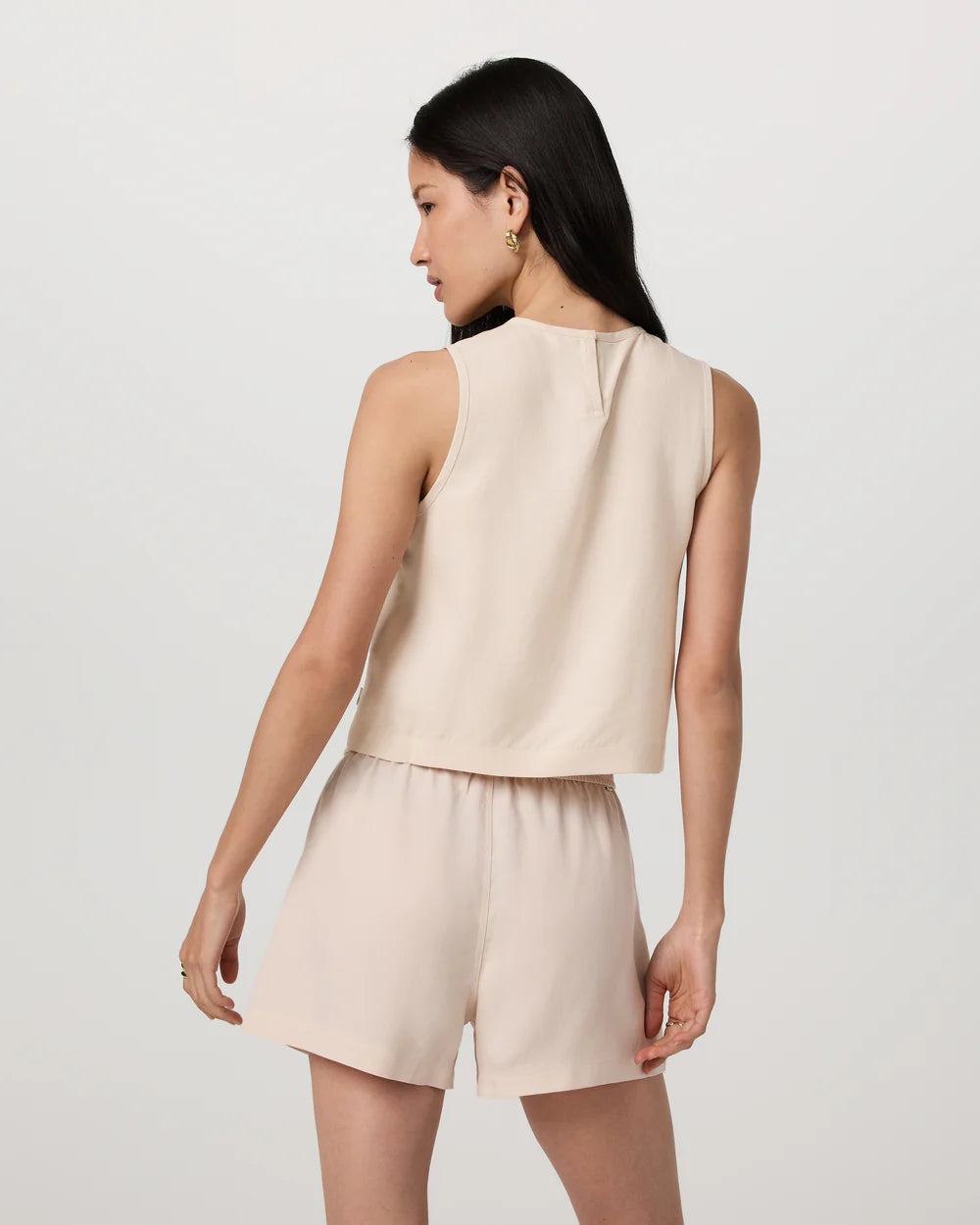 Trestles Twill Crop Tank