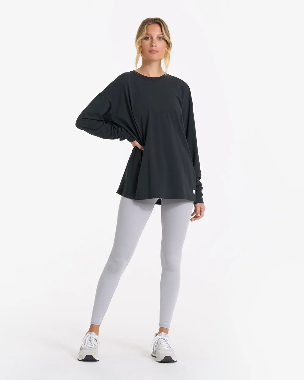 Long-Sleeve Feather Tee