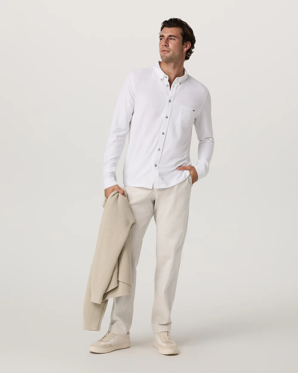 Long Sleeve Ace Button-Down