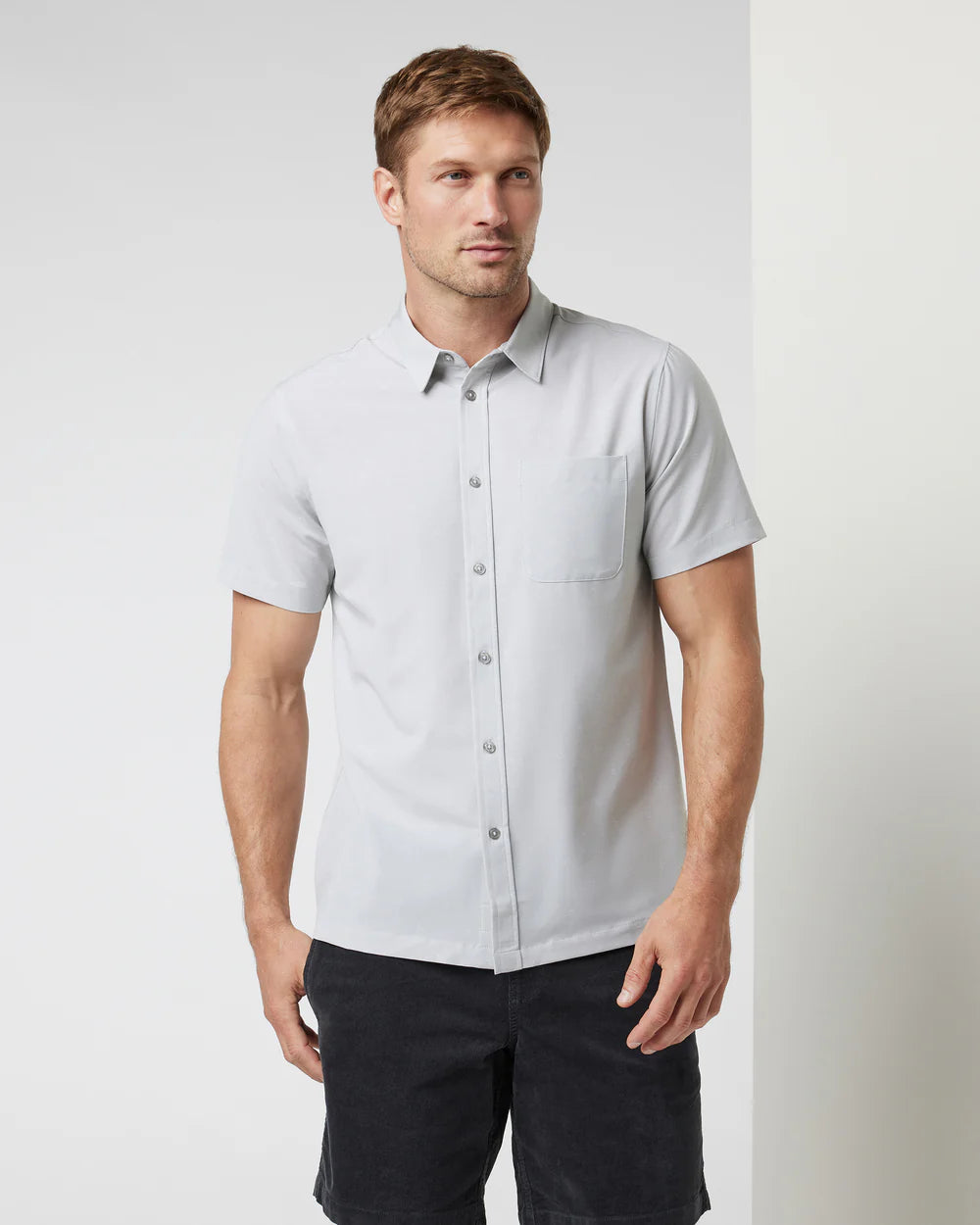 Short Sleeve Bridge Button Down
