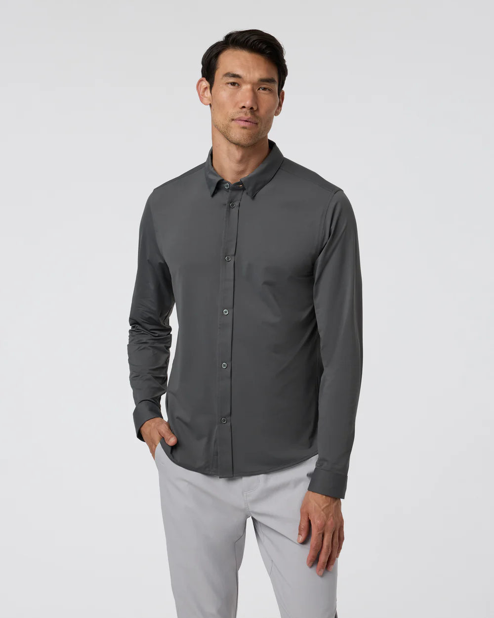 Long Sleeve TravelLite Button Down