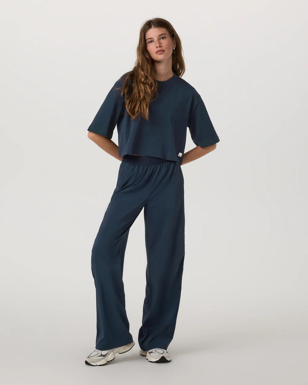 Short Sleeve Heavyweight Crop Cotton Tee