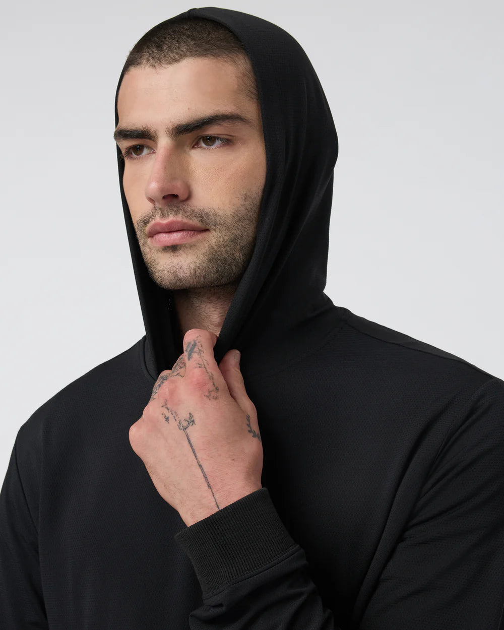 Double Mesh Hoodie