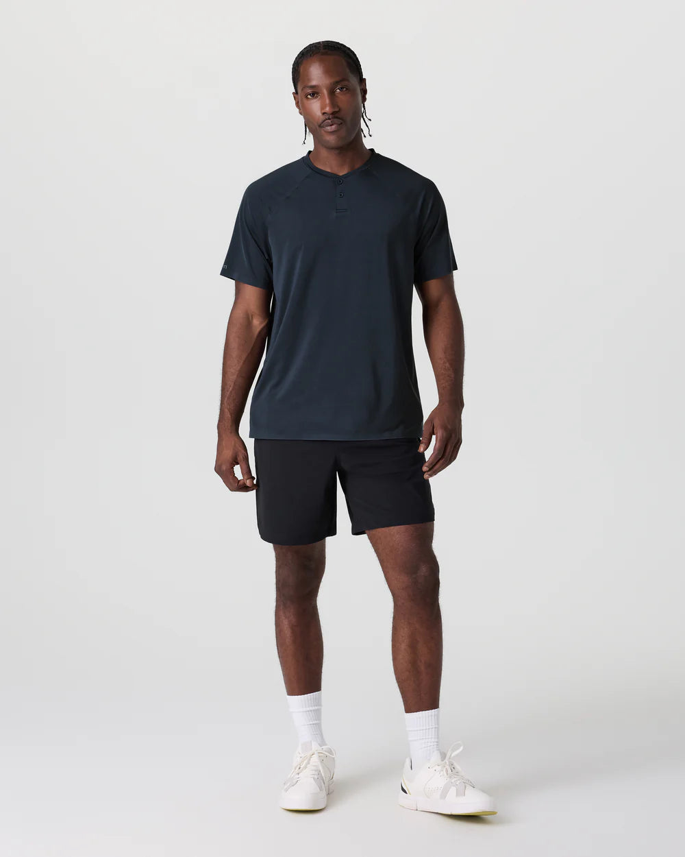 Short Sleeve Viewpoint Henley