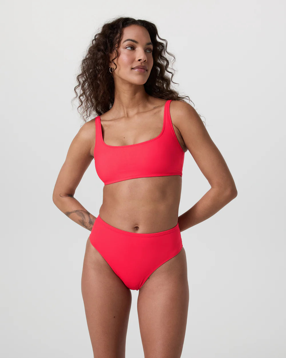 High Waisted Bikini Bottom