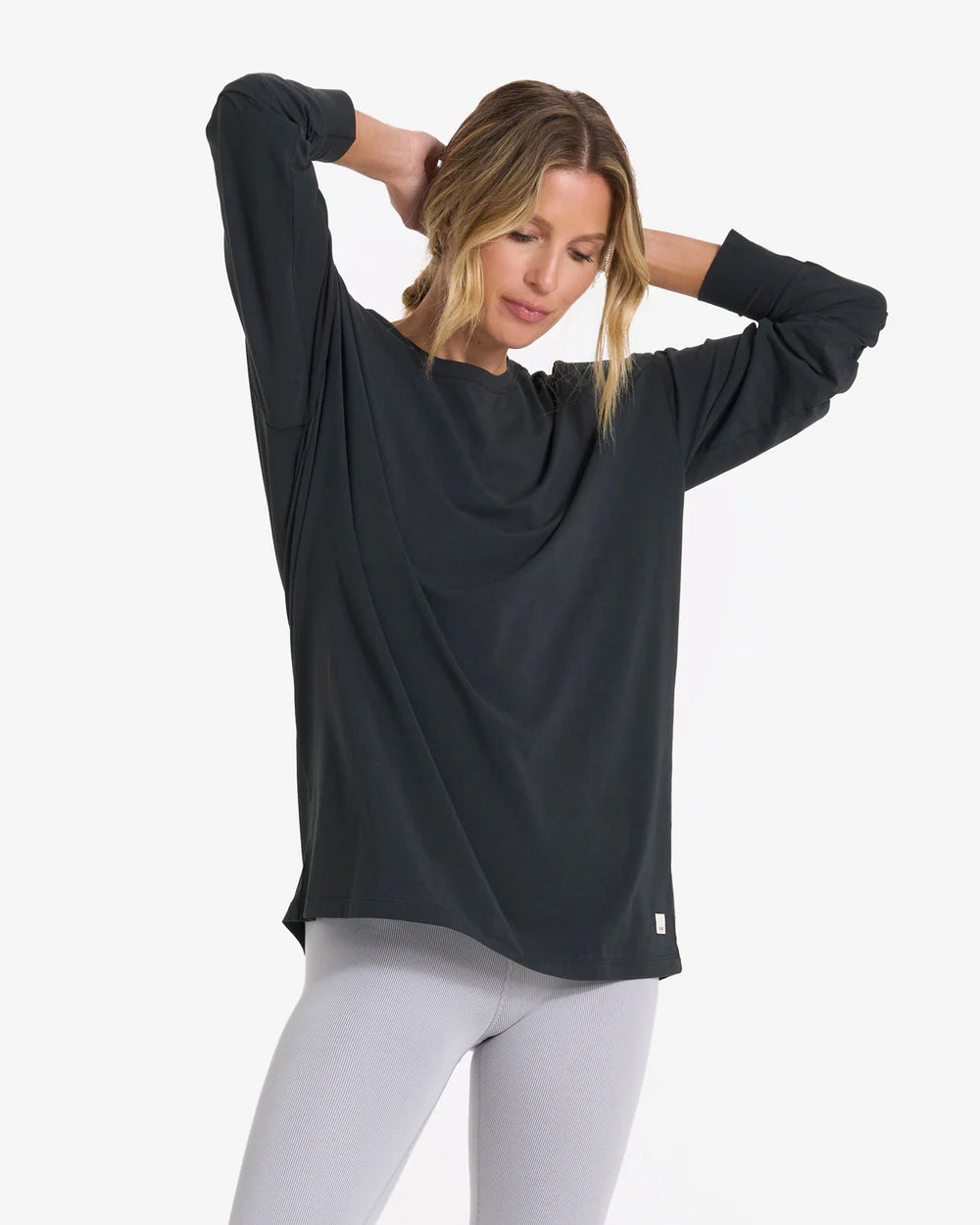 Long-Sleeve Feather Tee
