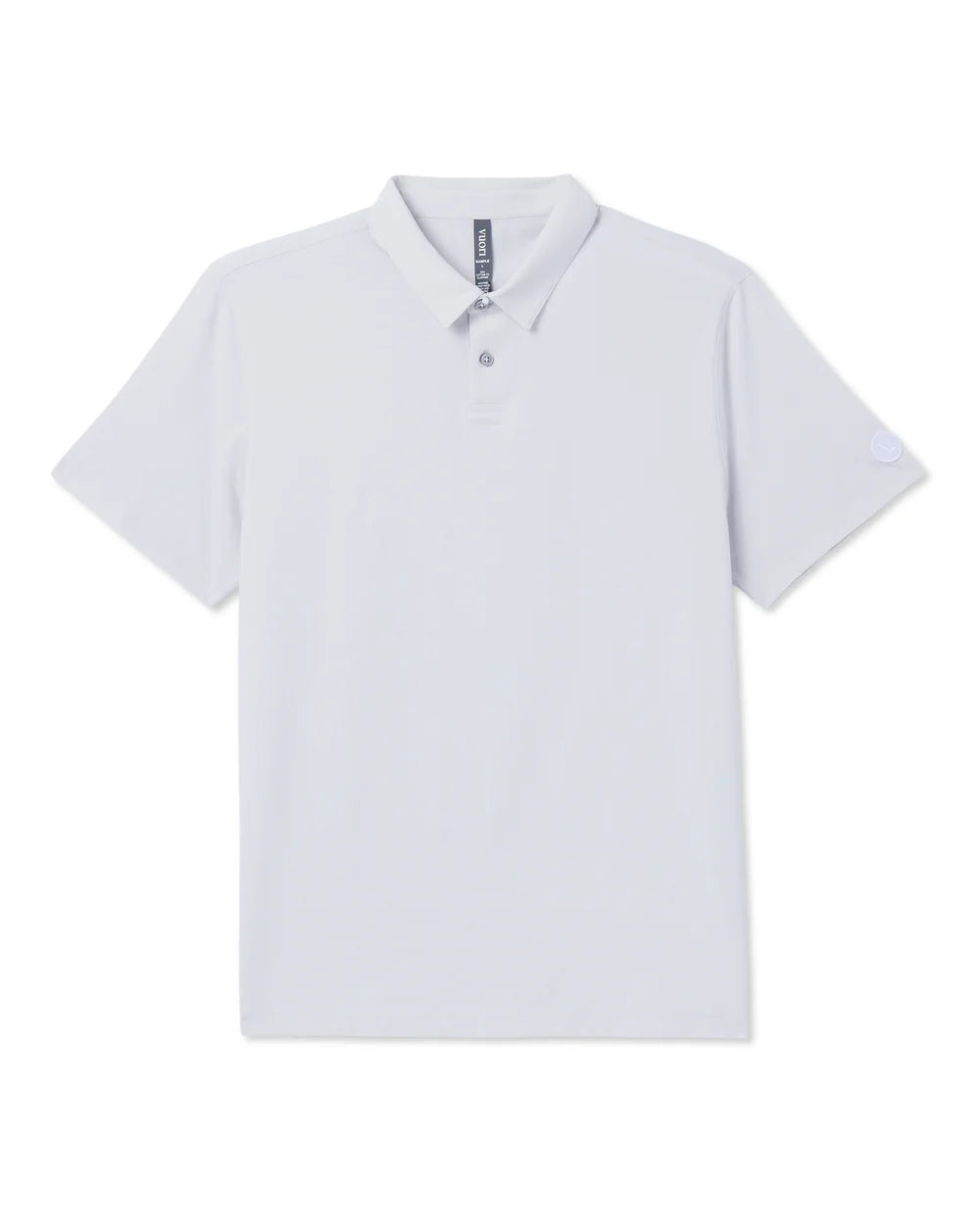 Short Sleeve Feather Polo