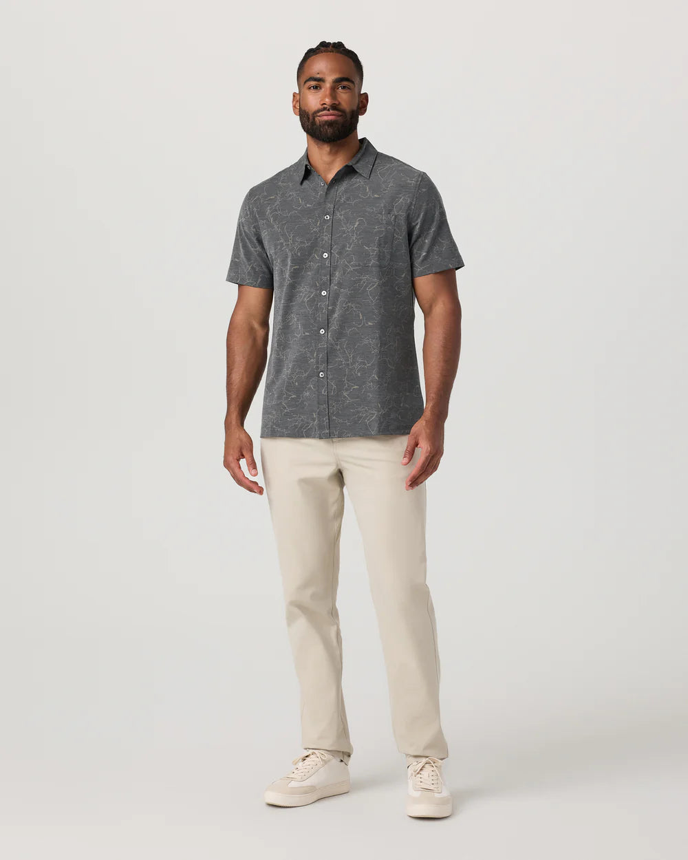 Short Sleeve Bridge Button Down