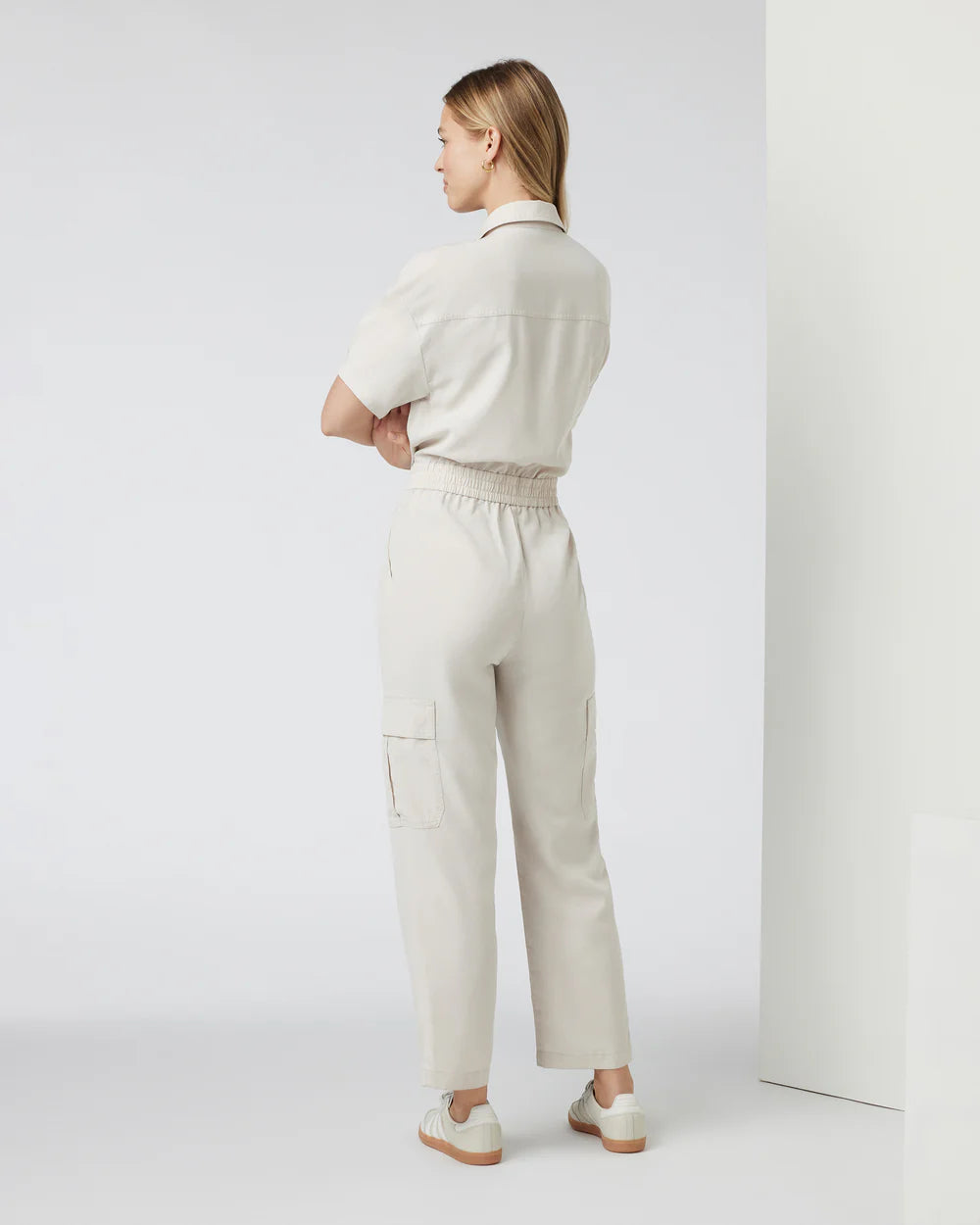 Short Sleeve Coastline Jumpsuit