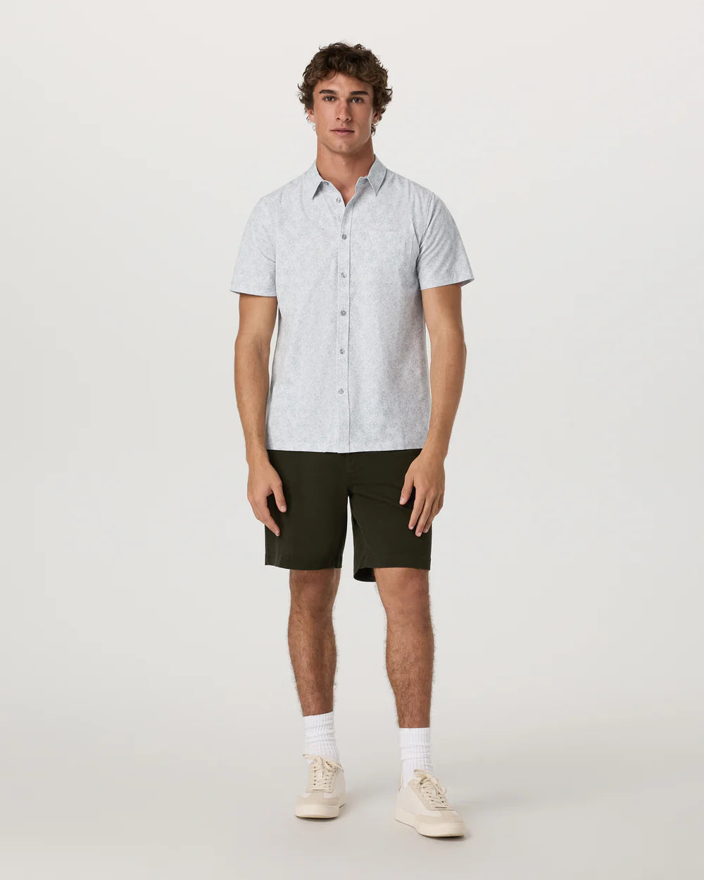 Short Sleeve Bridge Button Down