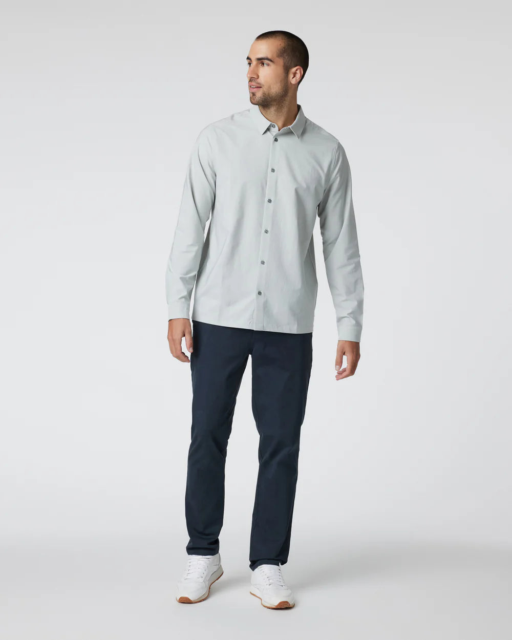 Long Sleeve Manhattan Button Down